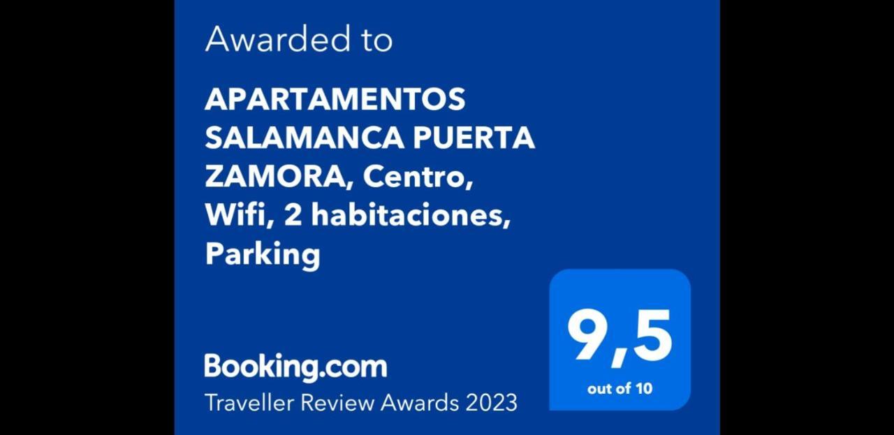 Apartamentos Salamanca Puerta Zamora, Centro, Wifi, 2 Habitaciones, Parking エクステリア 写真